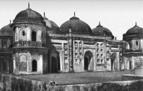 Мечеть Сат Гумбад в Багхерхате. Ок. 1460.