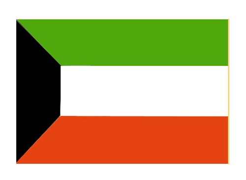 Флаг государственный. Кувейт.