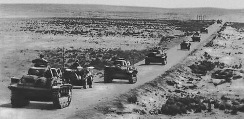 Африканский корпус Роммеля в Ливии. 1941.