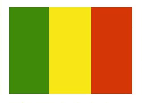 Флаг государственный. Мали.