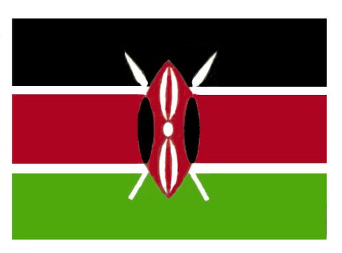 Флаг государственный. Кения.