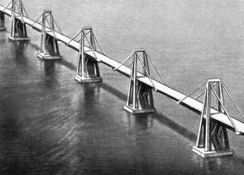 Мост через оз. Маракайбо (Венесуэла). 1962.