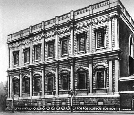 И. Джонс. Банкетный зал (Банкетинг-хаус) в Лондоне. 1619—22.
