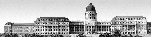 Будапешт. Восстановленный королевский дворец в Буде. 1896—1903. Архитектор А. Хаусман.