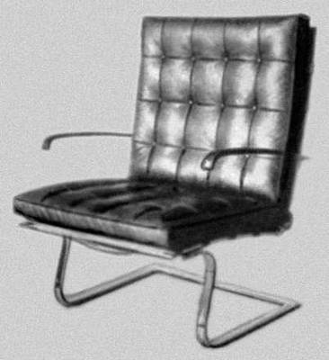 Кресло типа «Тугендхат». 1930.