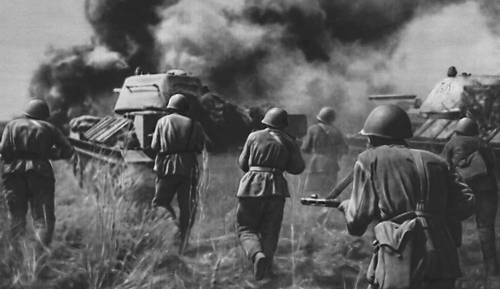 Бои на Курской дуге. Июль 1943.