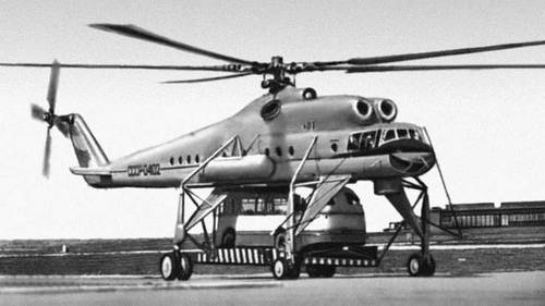 Вертолет Ми-10.