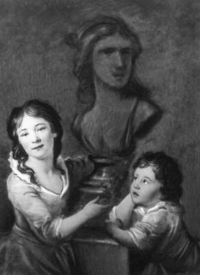 И. Б. Лампи. Портрет детей графа Томатиса. Около 1780—90. Галерея 19 и 20 веков. Вена.