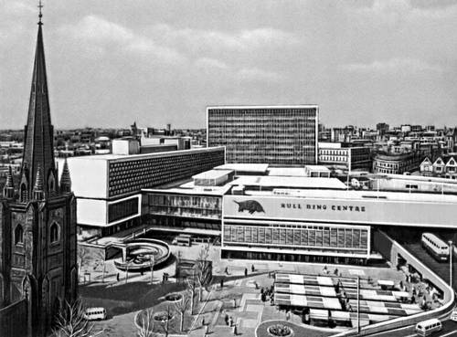 Бирмингем (Великобритания). Общественно-торговый центр Булл-ринг. 1960-е гг.