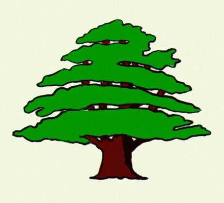 Государственный герб Ливана.