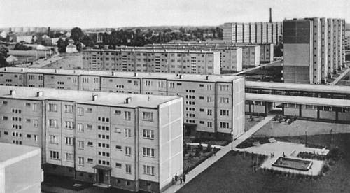 Жилой комплекс в восточном предместье Вены. 1960-е гг.