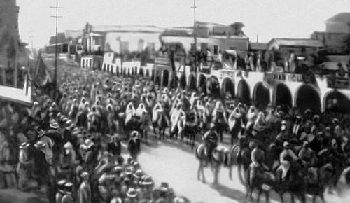 Вступление партизан в Триполи. 1919.
