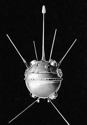 Рис. 1. Автоматическая межпланетная станция «Луна-1».