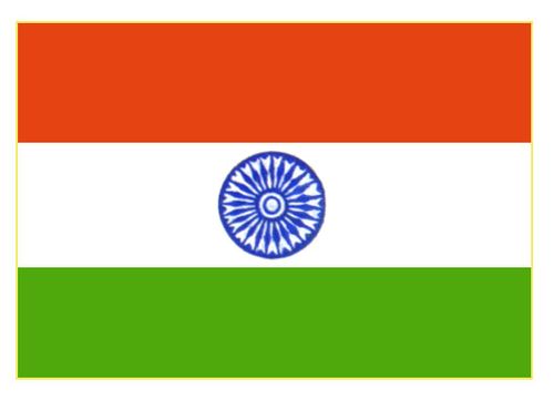 Флаг государственный. Индия.