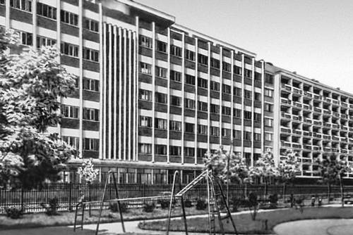 Словения. О. Гаспари. Здание радио и телевидения в Любляне. 1956.