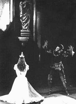 Сцена из балета «Отелло». А. Д. Мачавариани. Грузинский театр оперы и балета им. З. П. Палиашвили. 1957.