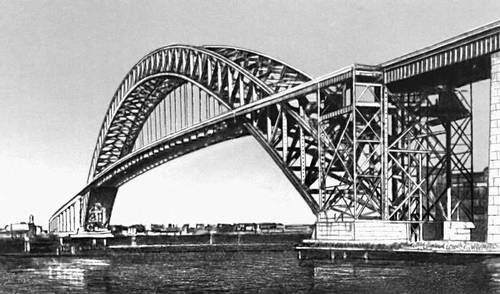 Мост через залив Килл-Ванн-Килл (США). 1931.