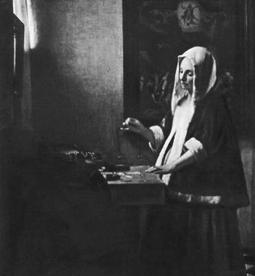 «Женщина, взвешивающая жемчуг». 1660-е гг. Национальная галерея искусства. Вашингтон.