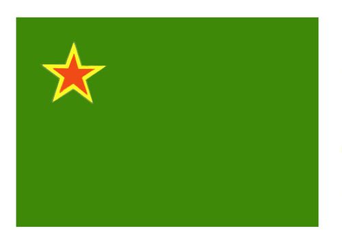 Флаг государственный. Бенин.