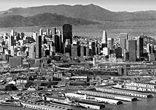 Сан-Франциско. Вид на порт и центральную часть города.