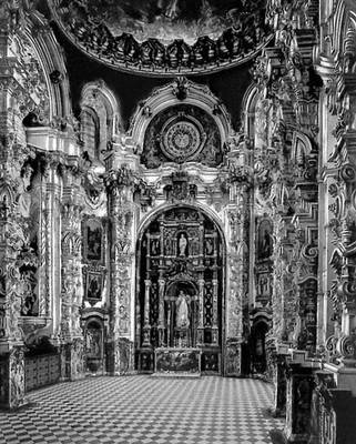 Л. Аревало. Сакристия картезианского монастыря Ла Картуха в Гранде. 1727—64.
