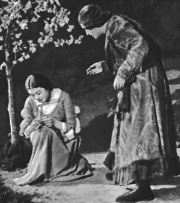 Сцена из спектакля «Фауст» И. В. Гёте. Немецкий театр. Берлин. 1913.