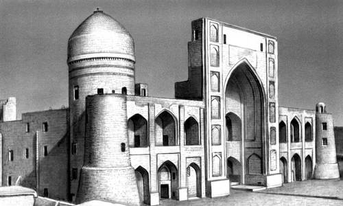 Бухара. Медресе Мири-Араб. 1536.