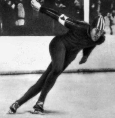 Олимпийский чемпион А. Схенк (Нидерланды).