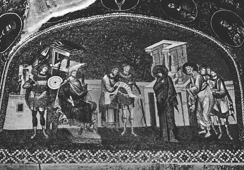 Византия. Мозаика монастыря Хора (Кахрие-Джами) в Константинополе. Нач. 14 в.