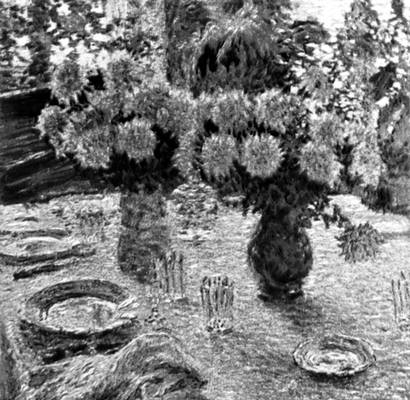 И. Э. Грабарь. «Хризантемы». 1905. Третьяковская галерея. Москва.