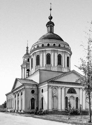 Орёл. Михаилоархангельская церковь. 1722—1801.