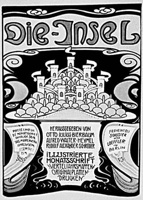 Э. Р. Вайс (Германия). Реклама журнала. 1899.