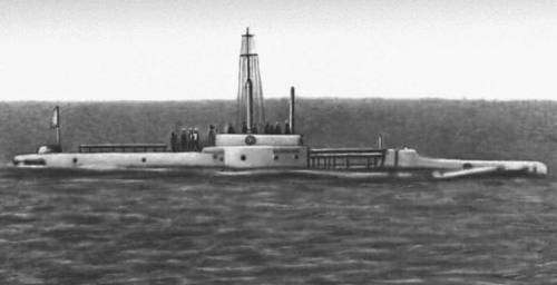 Корабли русского ВМФ начала 20 в. Подводная лодка «Кайман». 1911.