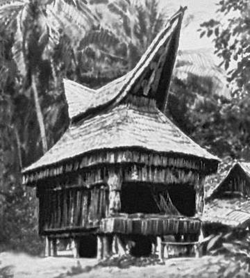 Океания. Архитектура. Дом предков. Северо-восточная Новая Гвинея.