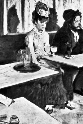 Э. Дега. «Абсент». 1876. Пастель. Музей импрессионизма. Париж
