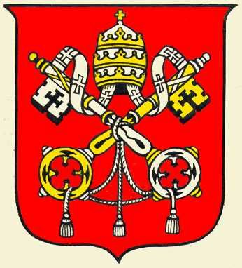 Государственный герб Ватикана.