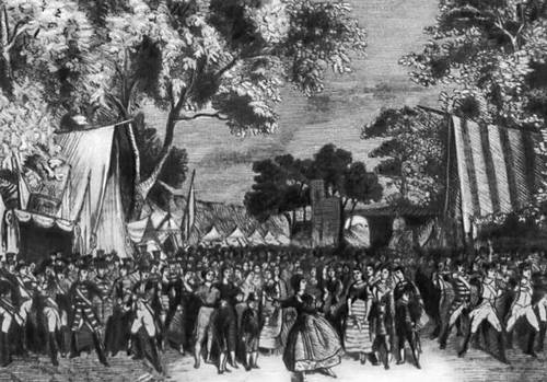 Сцена из оперы «Сила судьбы» Дж. Верди. Театр «Ла Скала». 1869.