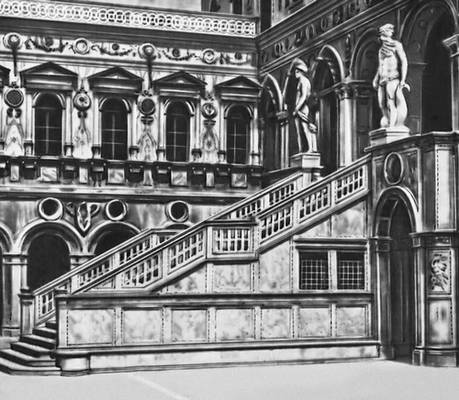 Венеция. Дворец дожей. Лестница гигантов. 1484—1501. Архитекторы А. Риццо и др.