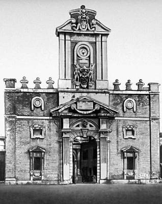 Рим. Порта Пиа. 1561. Арх. Микеланджело.