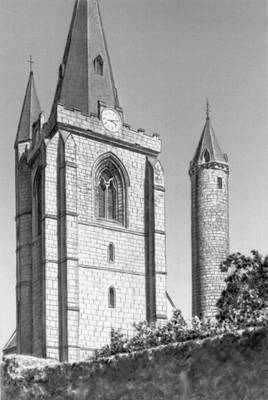 Шотландия. Башни монастыря в Брикине. Около 990.