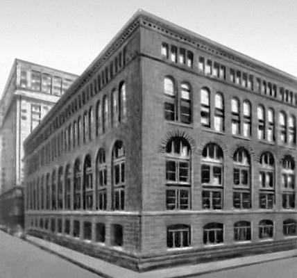 Г. Х. Ричардсон. Оптовый магазин «Маршалл Филд» в Чикаго. 1885—87.