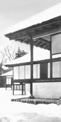 Япония. Архитектура 7—17 вв. Дворец в Кацуре. 17 в. Фрагмент.