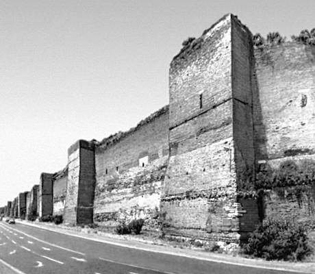 Рим (Древний). Стена Аврелиана. 272.