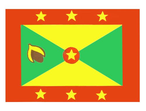 Флаг государственный. Гренада.