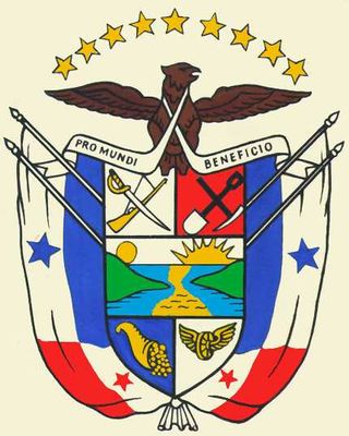 Государственный герб Панамы.