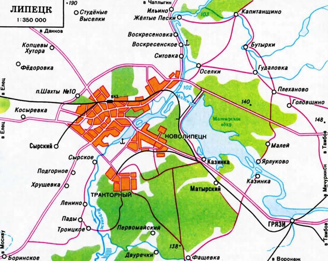 Где находится каком районе. Карта города: Липецк. Районы Липецка на карте. Карта Липецка по районам города. План города Липецка.