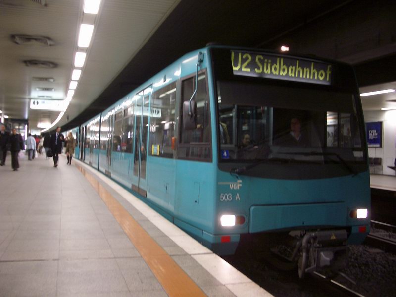 Frankfurt U Bahn Linie 5