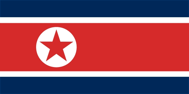 Флаг Корейской Народно-Демократической республики