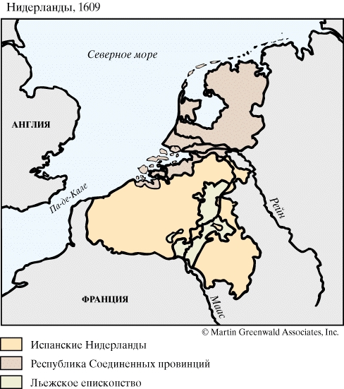 Нидерланды, 1609