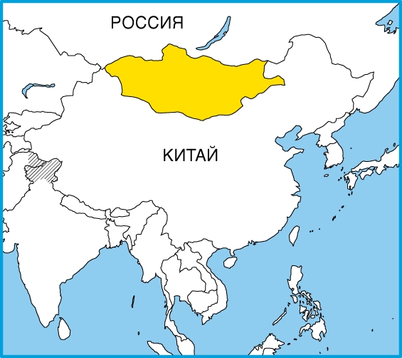 На карте Индокитая